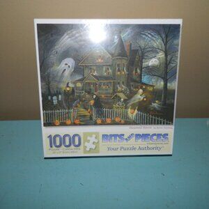 Bits and Pieces Haunted Haven 1000 Piece Puzzle Sealed